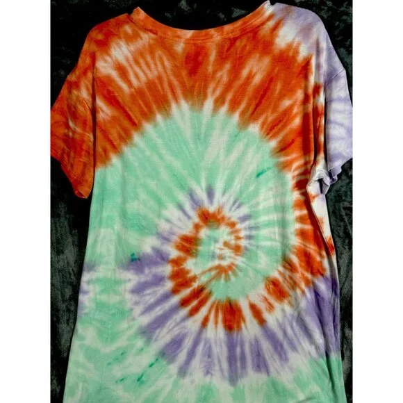 BR Shirt Hippie Tie Dye Men's T Shirt Soft Size Adult Medium Unisex Top - Picture 13 of 13